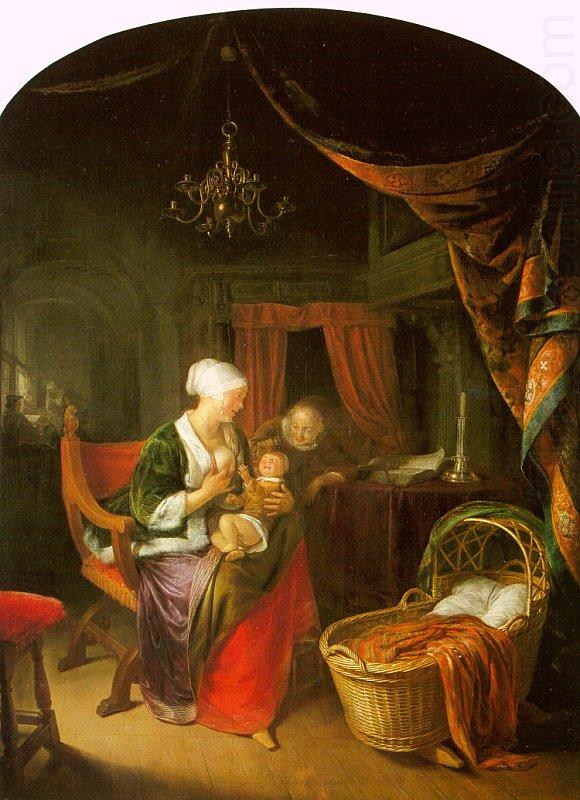 Gerrit Dou The Young Mother china oil painting image
